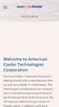 Mobile Screenshot of americancooler.com