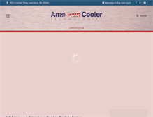 Tablet Screenshot of americancooler.com